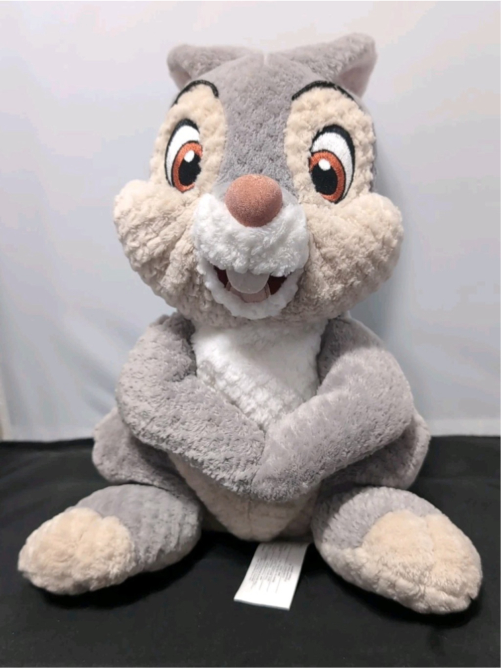 Disney Store Exclusive Bambi Thumper Bunny Plush Textured 12” Stuffed Beanie